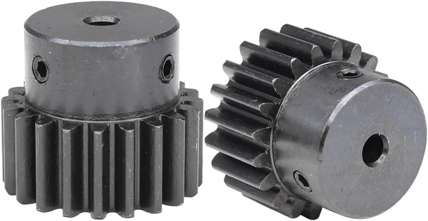 Spur Gear 1.5M-20T SC45#Carbon Steel Bore Size 5/6/6.35/8/10/12/14/15mm 1Pcs(10 mm)