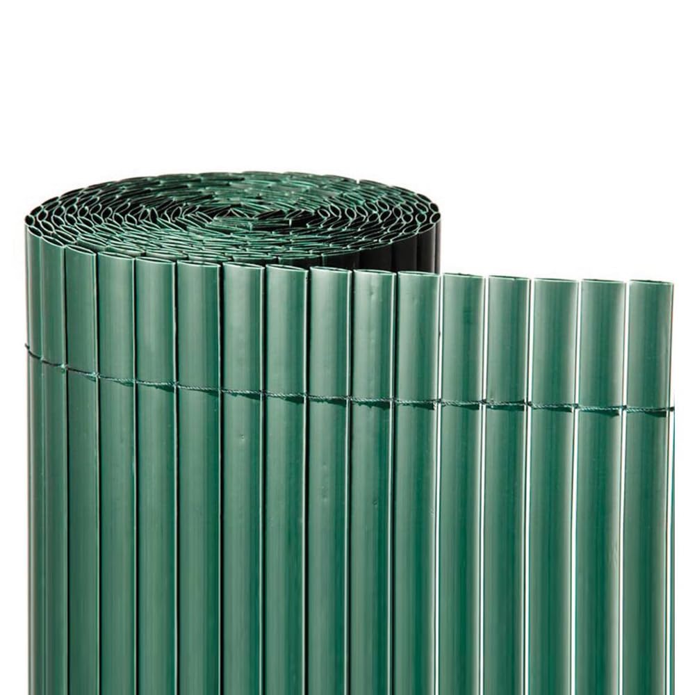 Gutta Plascane - Canniccio PVC, Recinzione Giardino, Frangivista per Recinzione, Frangivista PVC (Verde, Rotolo 1x5 Metri)