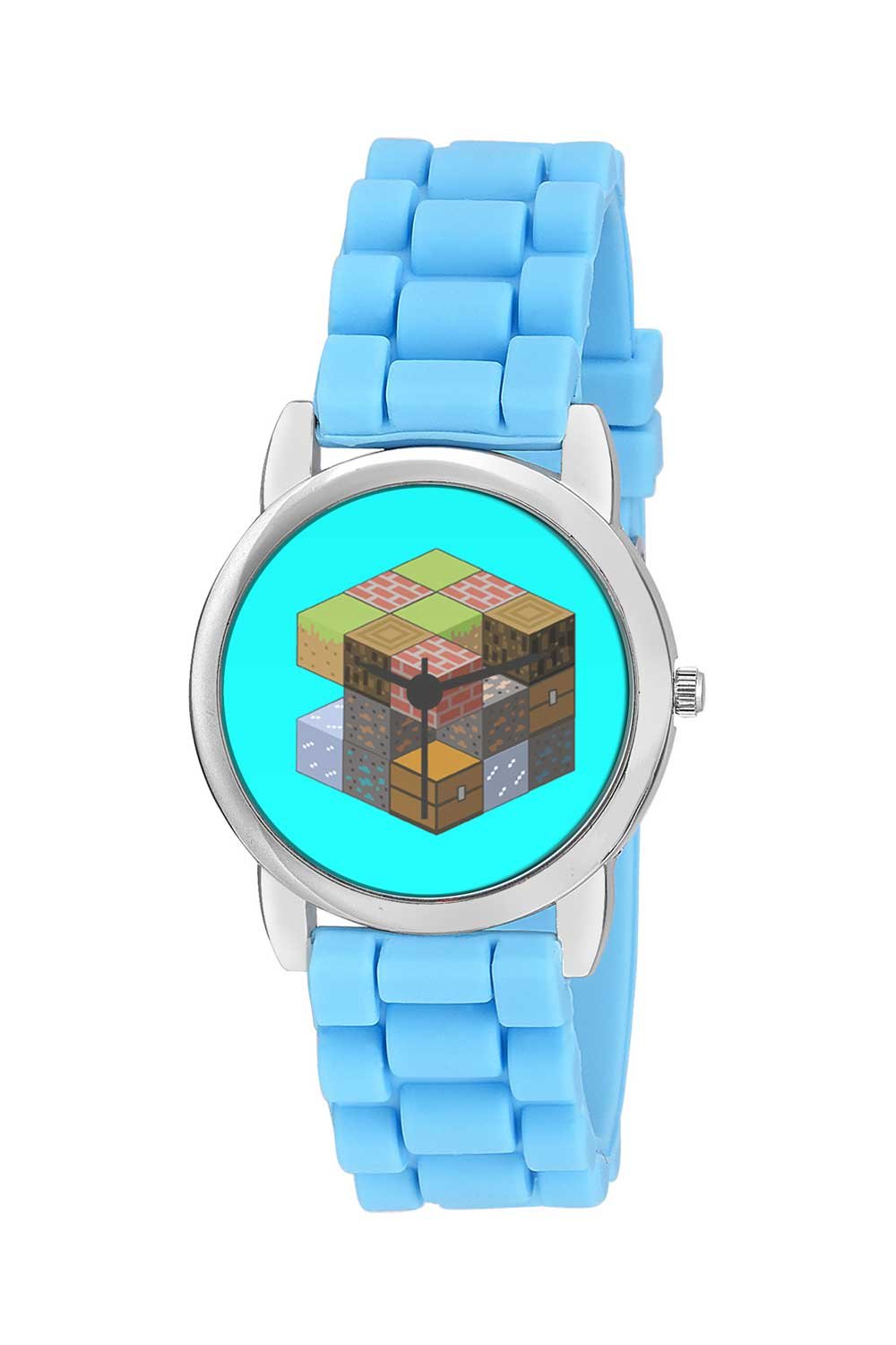 BIGOWL Rakhi Gifts for Kids Rubik Cube Blocks Illustration Analog Kids Watch - Best RakshaBandhan Rakhi Gifts for Boys/Girls (B01JWJ6MLU) Amazon Price History, Amazon Price Tracker