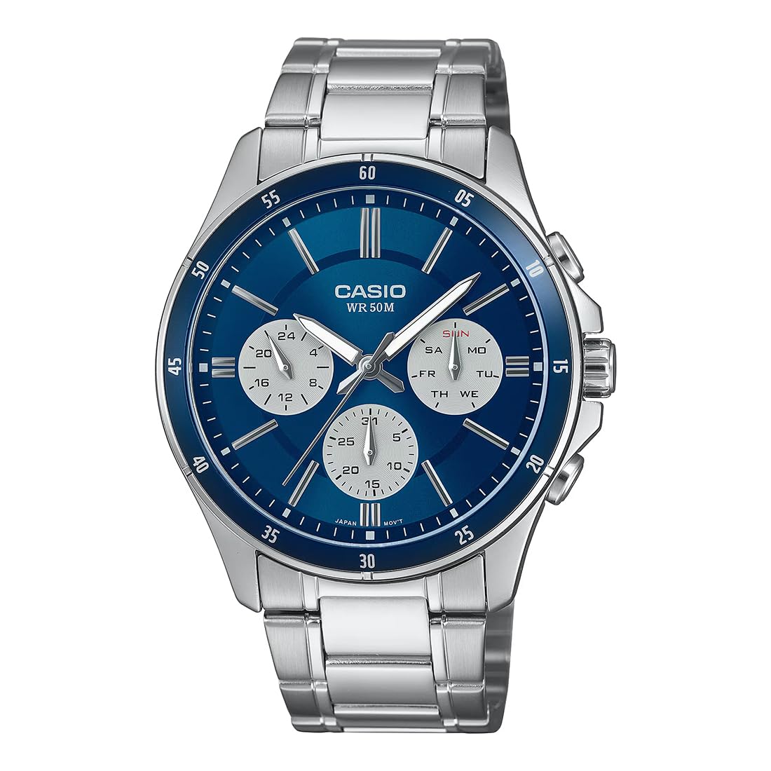 Enticer Men MTP-1374D-2A3VDF Analog Blue Dial Men (A2346)-image-37