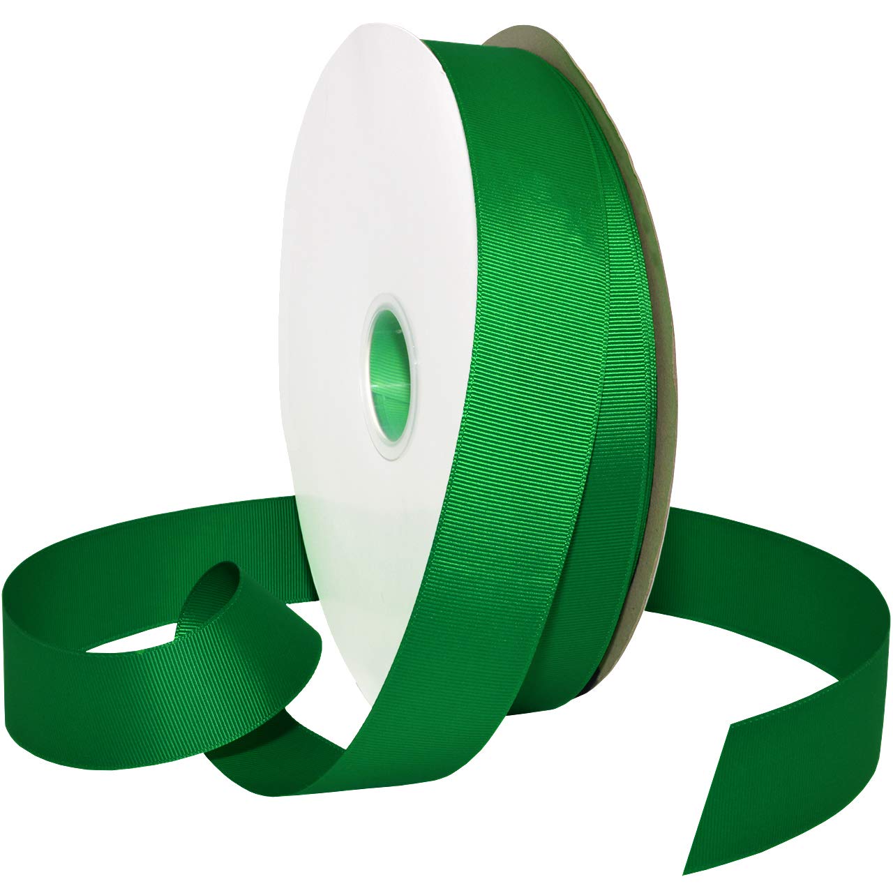 Ruban gros grain vert fougère Morex pour mercerie et loisirs créatifs