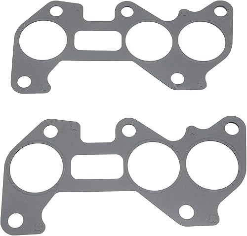 Autobahn88 Junta de colector, compatible con Toyota Supra Soarer Chaser Aristo JZX100 JZX110 JZZ330 1JZ-GTE Turbo VVTi, OEM 17173-88410 (juego de 2