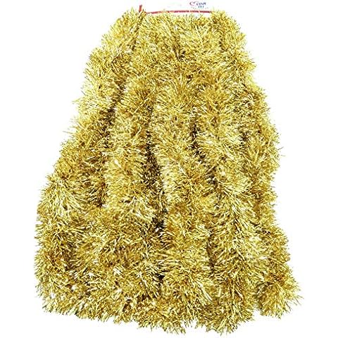Love it Products Gold Tinsel Garland 25 ft Cover