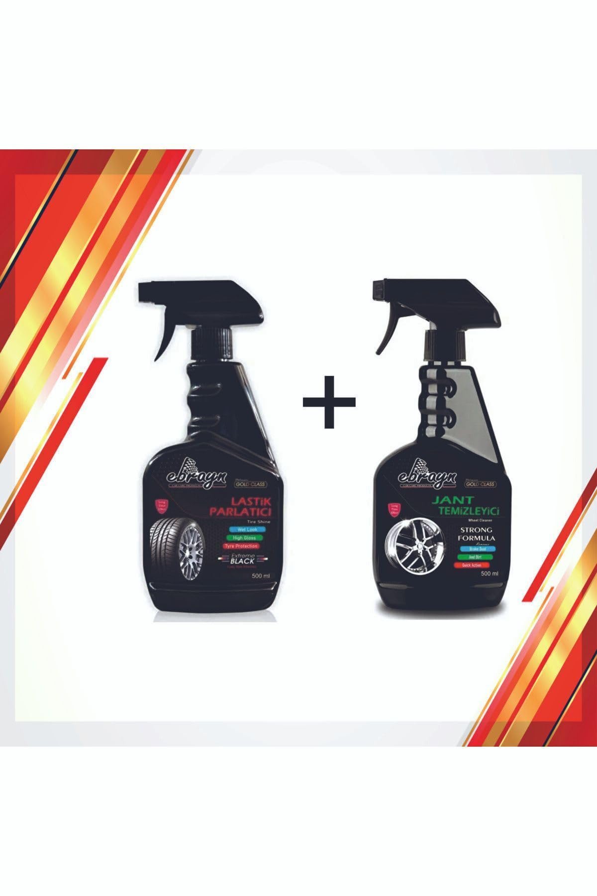 Araç- Oto Lastik Parlatıcı Jant Parlatıcı Temizleyici 500 ml