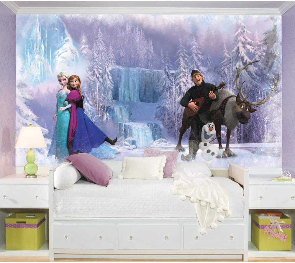 RoomMates Disney Frozen Peel and Stick Wall Mural by RoomMates,JL1321M