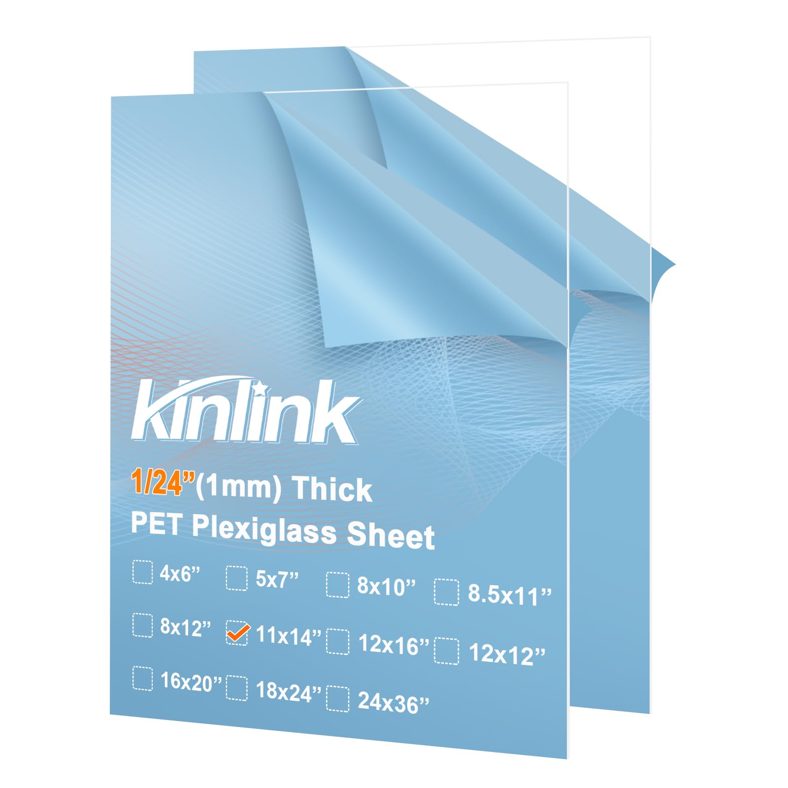Clear Plexiglass Sheets - 5 Pack -9