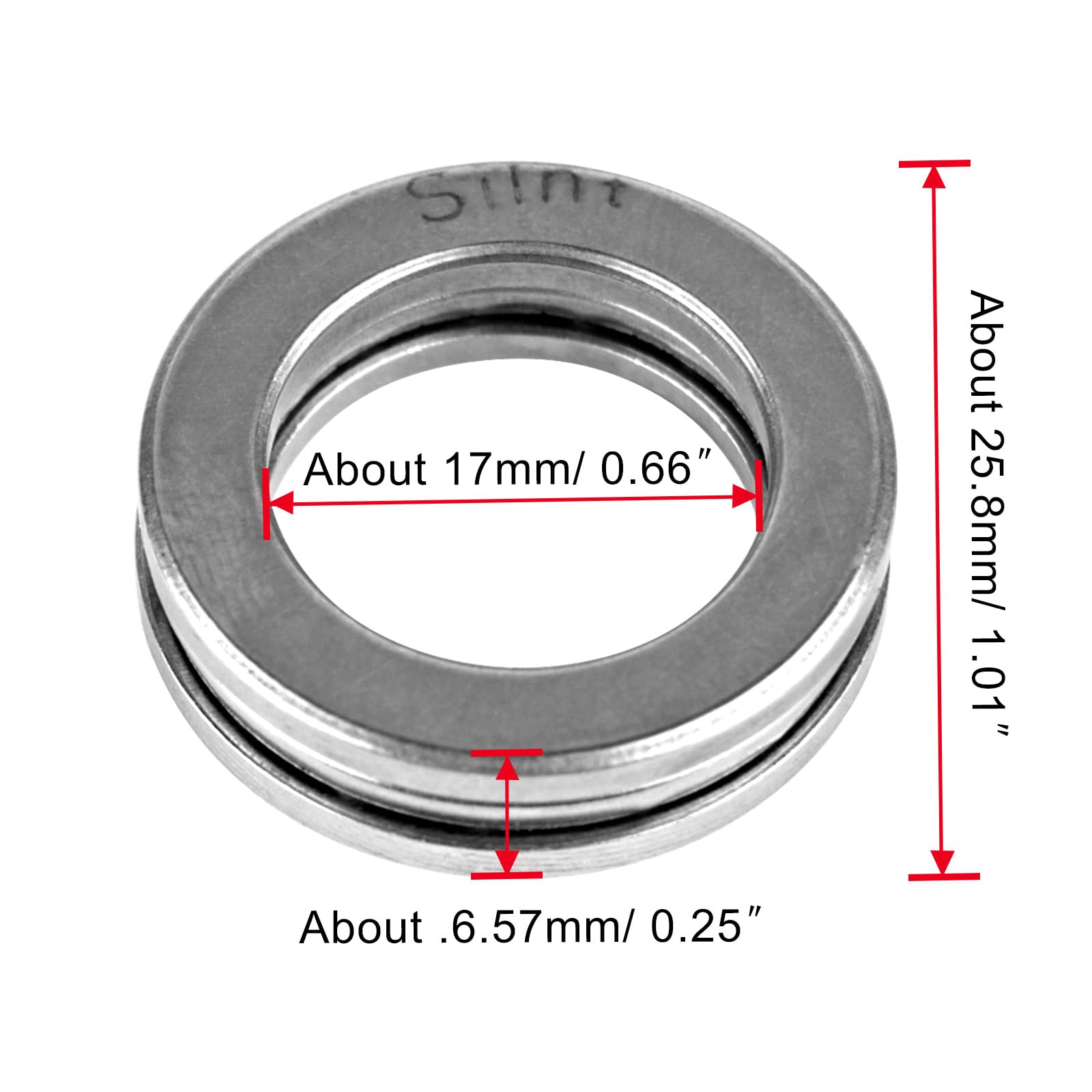 Bafang Roulements de butée de moteur à entraînement moyen – Acier inoxydable pour BBS01, BBS02, BBS-HD G320