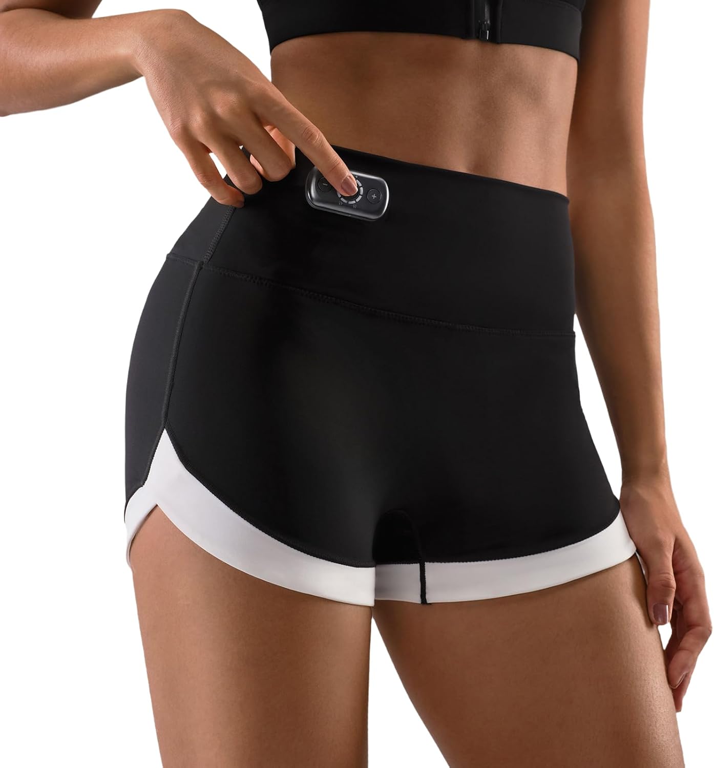 JOVS Toning Shorts for Hip Shaping & Pelvic Floor Muscle Lifting, F Size, Black