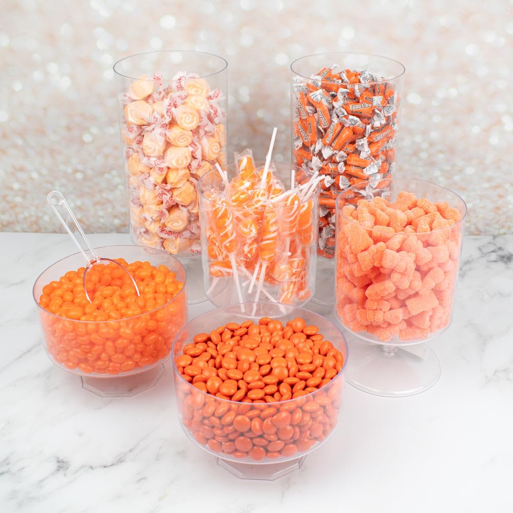 Orange Candy Buffet Bulk Party Supplies (Feeds 12-18)