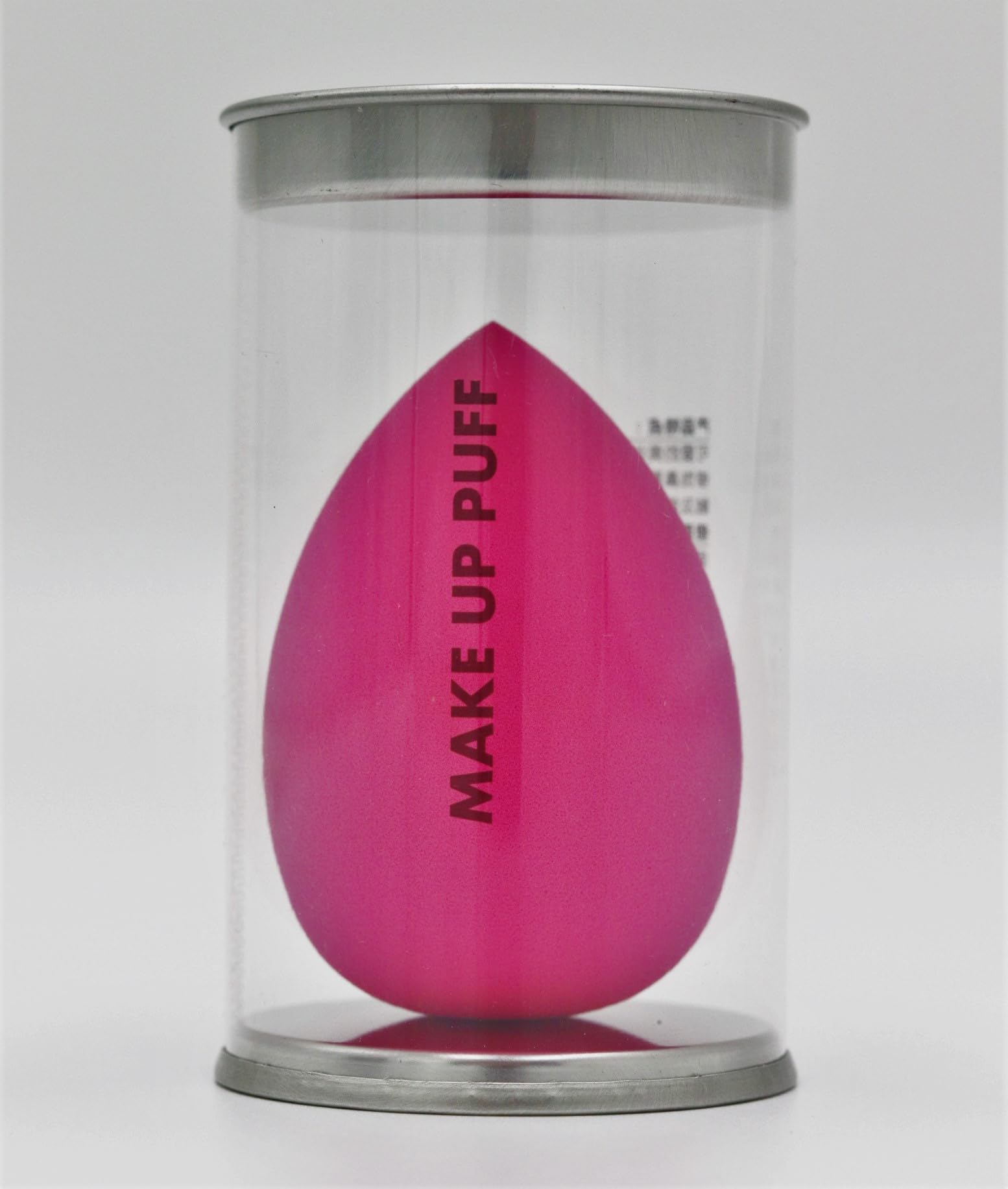 SARAOONT 1X Pink Makeup Sponge - Ideal for Flawless Blending of Liquid Foundations, Powders, and Creams. Achieve Professional, Streak-Free Application with Vegan and Cruelty-Free Materials