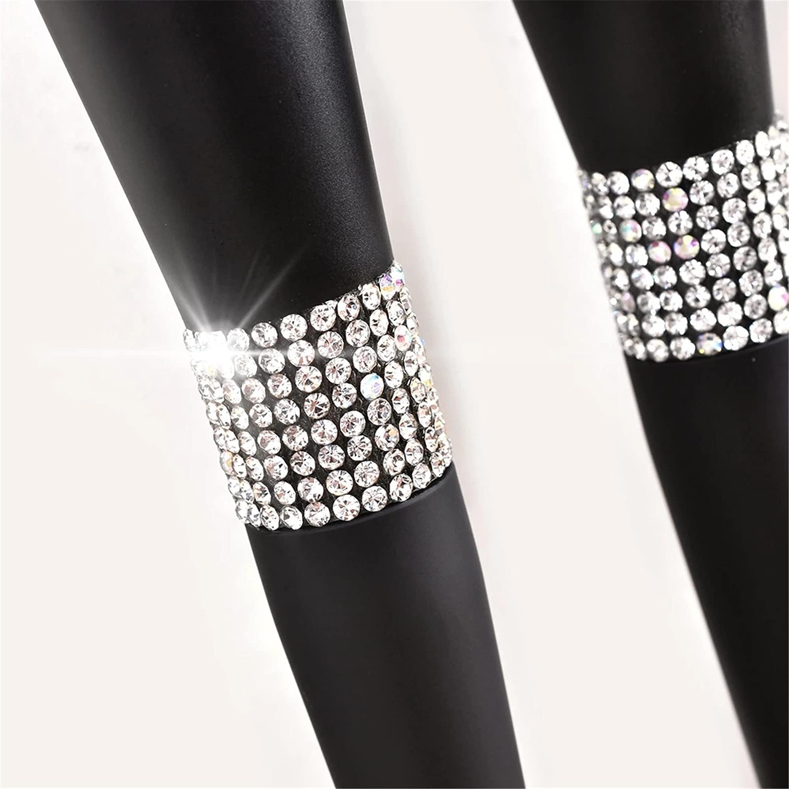 Juego de Brochas de Maquillaje Conjunto de cepillo maquillaje brocha profesional 10 conjunto ceja manija mate negro para Viajes