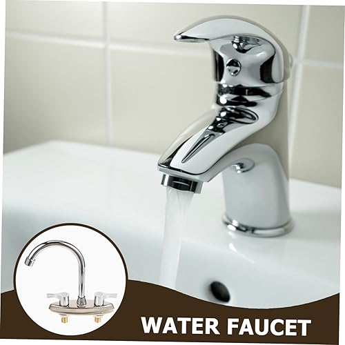 Miniatura 3 de Grifos de RV Grifo de agua de cocina para fregadero de cocina Grifo de bañera de lavandería Grifos de cocina para fregadero 3 agujeros caliente