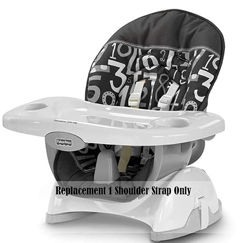 Miniatura 2 de Correa de repuesto para silla alta  Fisher-Price Space-Saver W4120  Incluye 1 correa de hombro de repuesto  Se adapta a muchos modelos