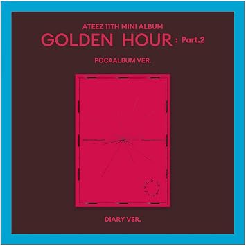 ATEEZ GOLDEN HOUR Part2 11th Mini Album POCAALBUM VER - Diary Ver