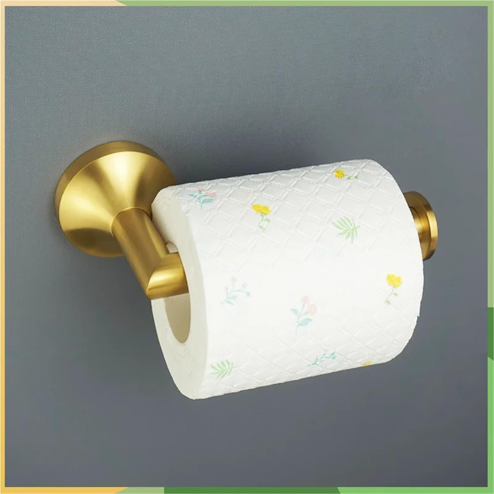 Wieszak na ręczniki i papier toaletowy do łazienki, wieszak na ubrania ze stali nierdzewnej, wieszak ścienny, wieszak na ubrania(Gold 4 PCS Set)