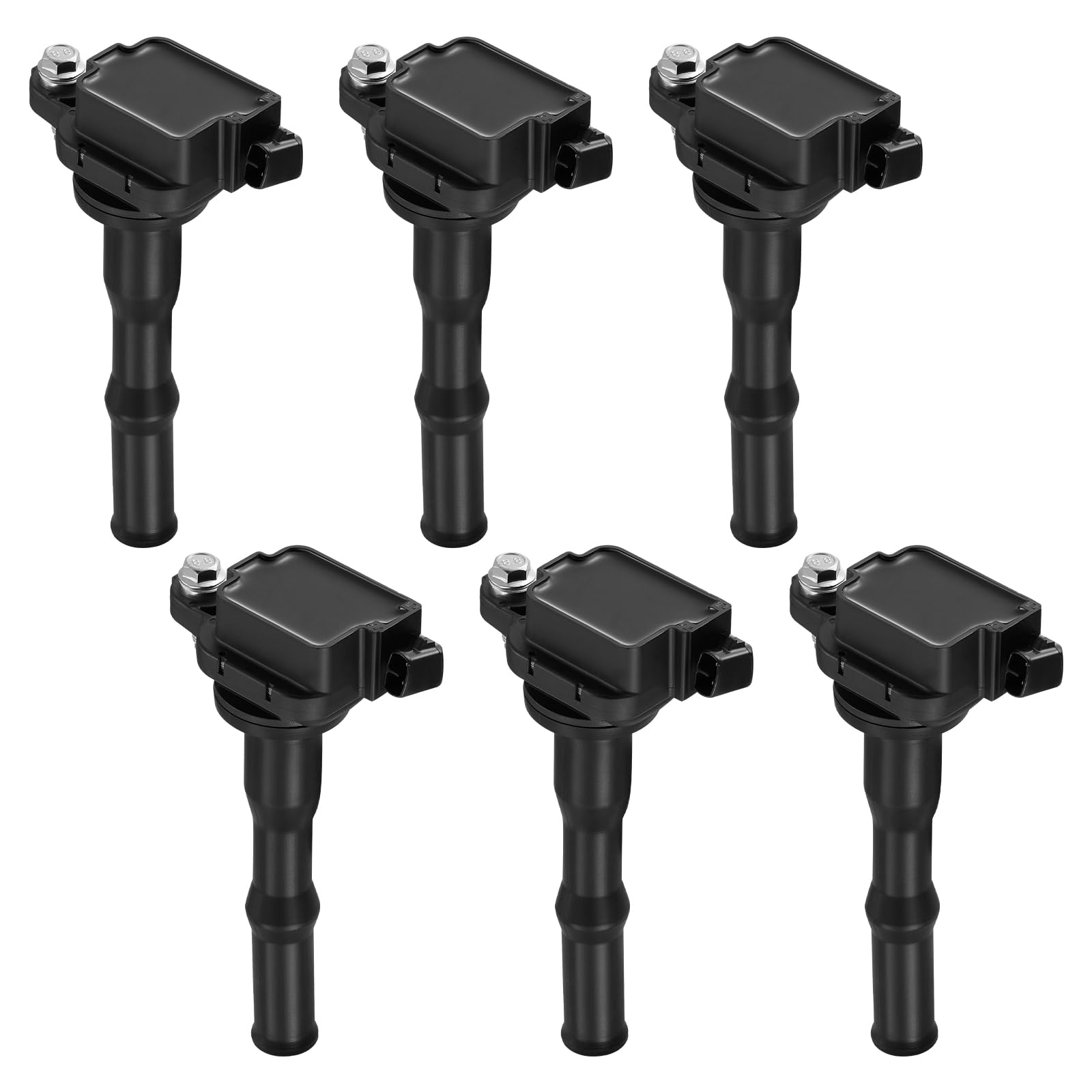 6-Pack UF204 Ignition Coils Compatible with Toyota Avalon Camry 1994 1995, Compatible with Lexus ES300 1994-1995, V6 3.0L - Replaces 1788261 5C1192 5C1292 9091902214 9212165 GN10694