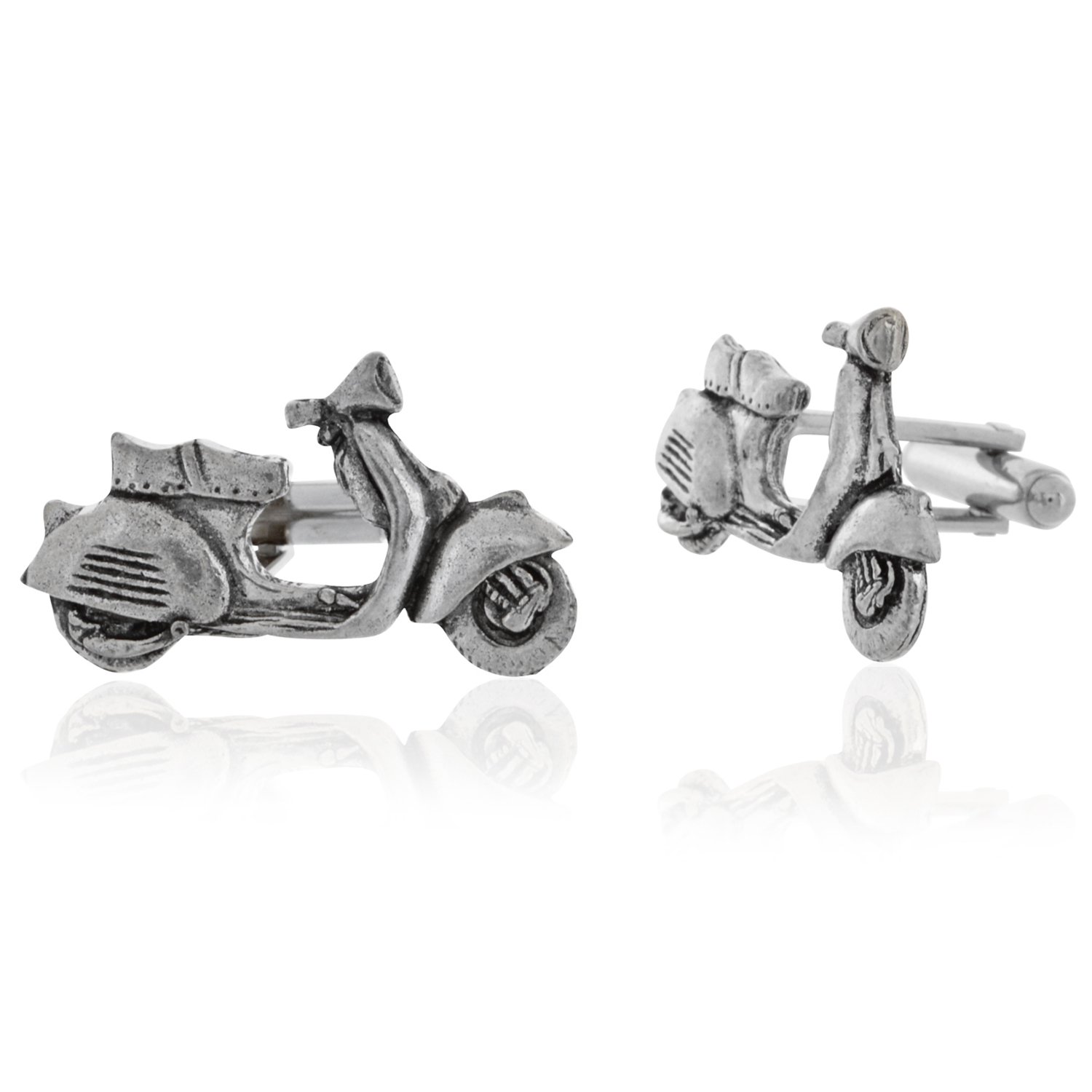 Pewter Scooter Cufflinks, Pewter
