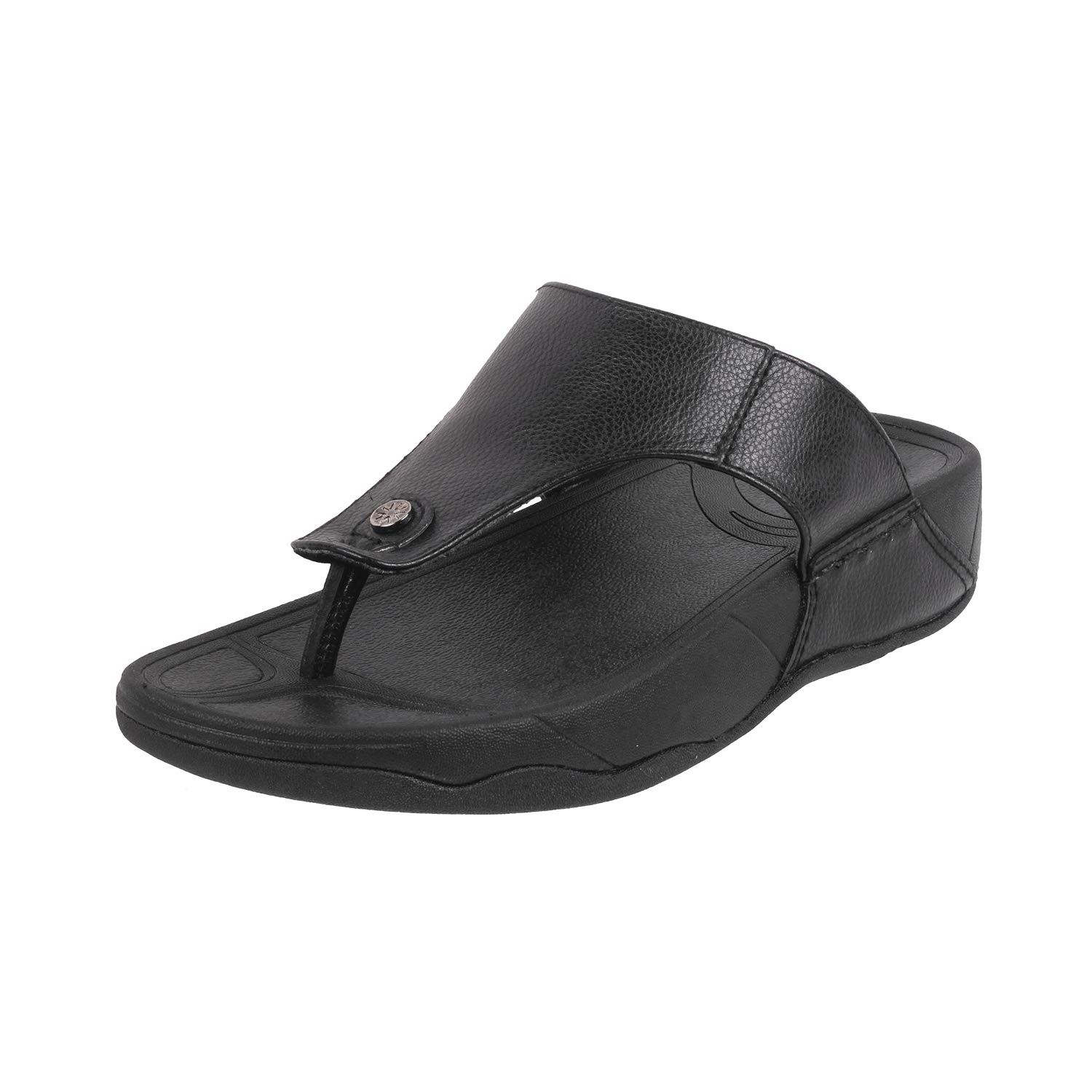 Walkway Mens Synthetic Black Slippers (Size (10 UK (44 EU)) (B08CRGRWHM) Amazon Price History, Amazon Price Tracker