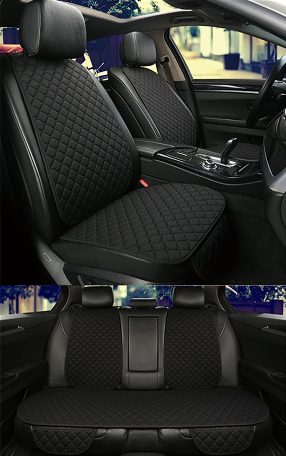 NOHEEU Car Seat Cushion For HYUNDAI I30 I40 Tucson Solaris Sonata Creta Encino Elantra Ix25 Ix35 Kona Interior Accessories Accessories