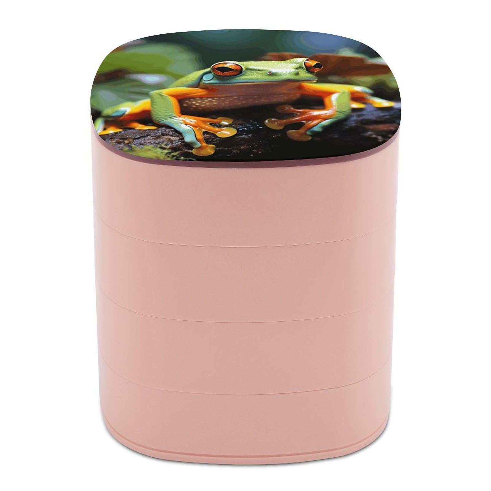 Boîte à bijoux grenouille sur la coiffeuse pour ranger vos bagues