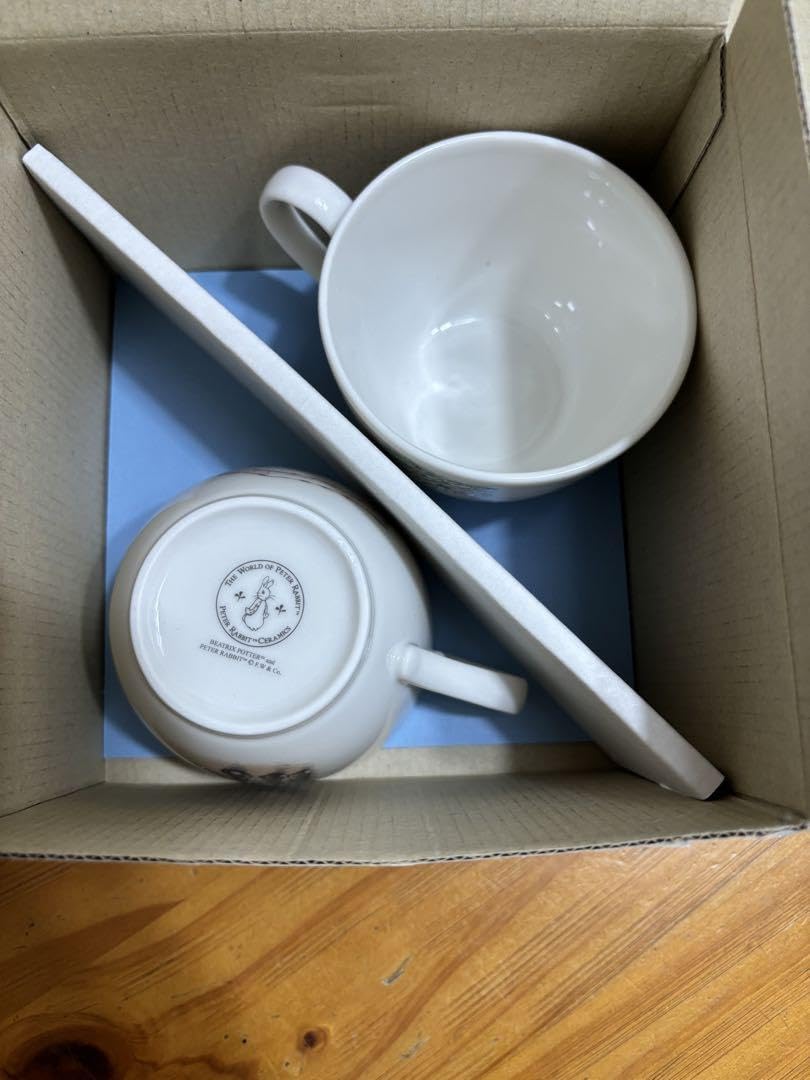Amazon.co.jp: ピーターラビット ペアモーニングセット : ホーム