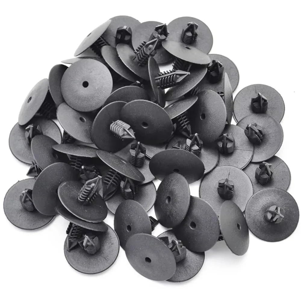 10/20/30/40/50Pcs 10mm Car Fasteners Fender Bumper Push Pin Clips Hole Plastic Rivets Fit For Toyota VW Renault Auto Fastener(10pcs)