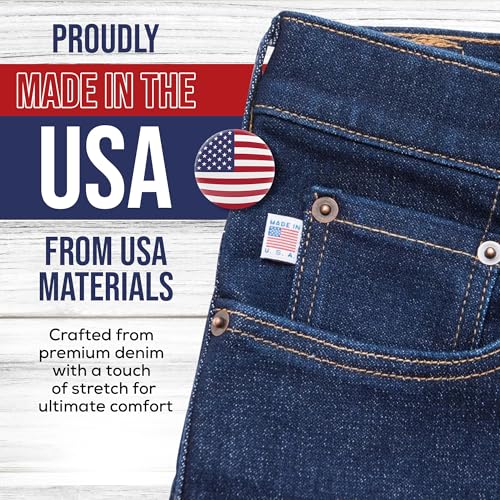 All American Clothing Co Men's Straight Leg Stretch Jeans Men2