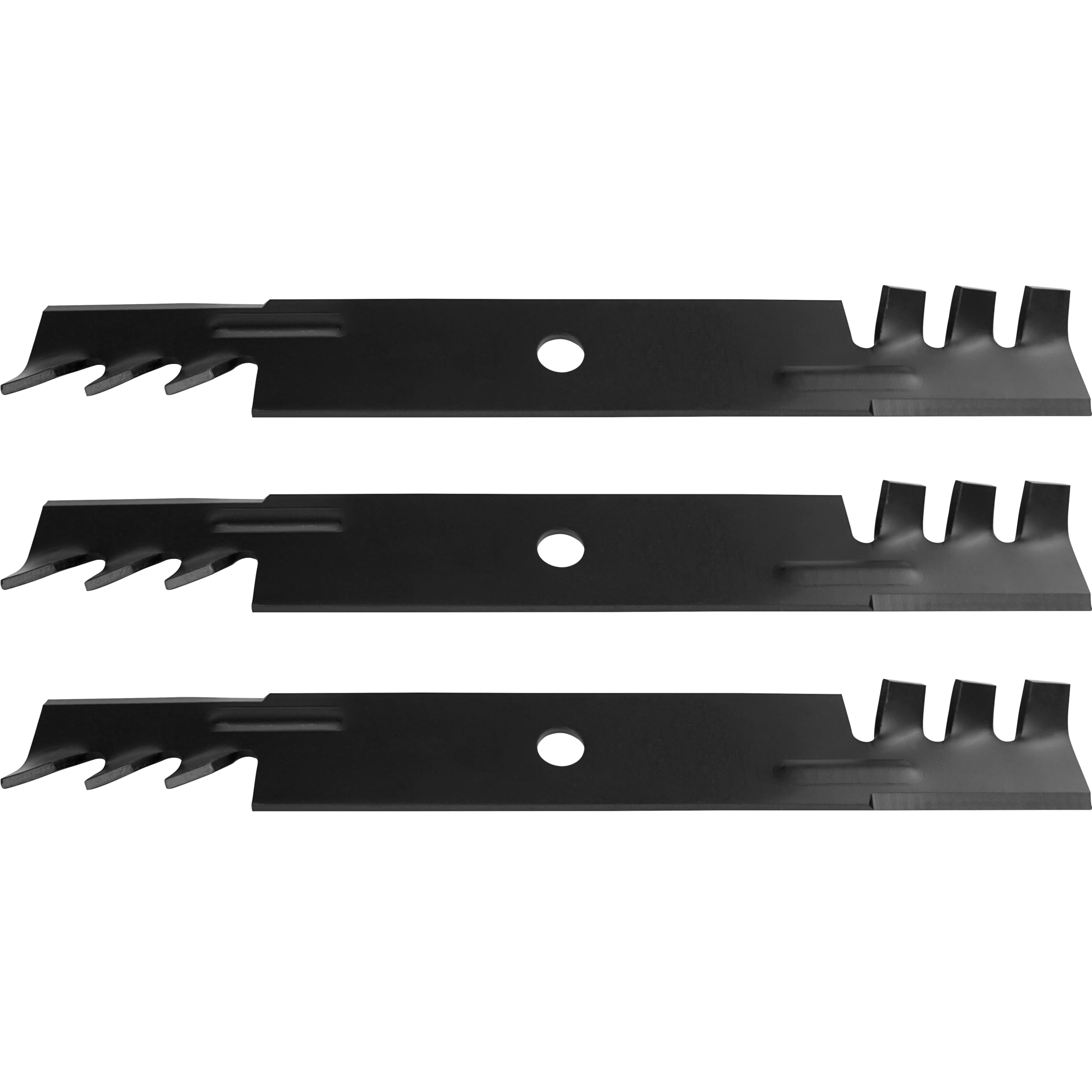 Mulching Blades 54 '' Fit for Lesco 051509,for Scotts M115496, for John Deere GY20569, M113518, M115496 325 335 345 425 445 GS25 GS35 GS45 GS75 F725 HD45 HD75 G100 54 Mower Blades 3Pack