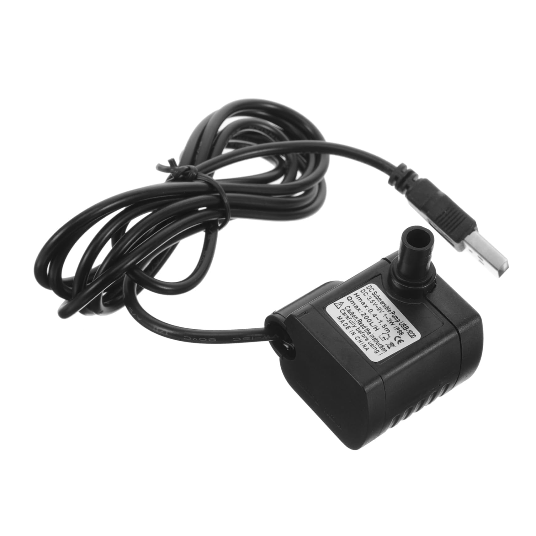 IWOWHERO Garden Submersible Water Pump Silent Fountain Pump for Hydroponics Aquariums Fountains Durable Low Noise Easy to Install