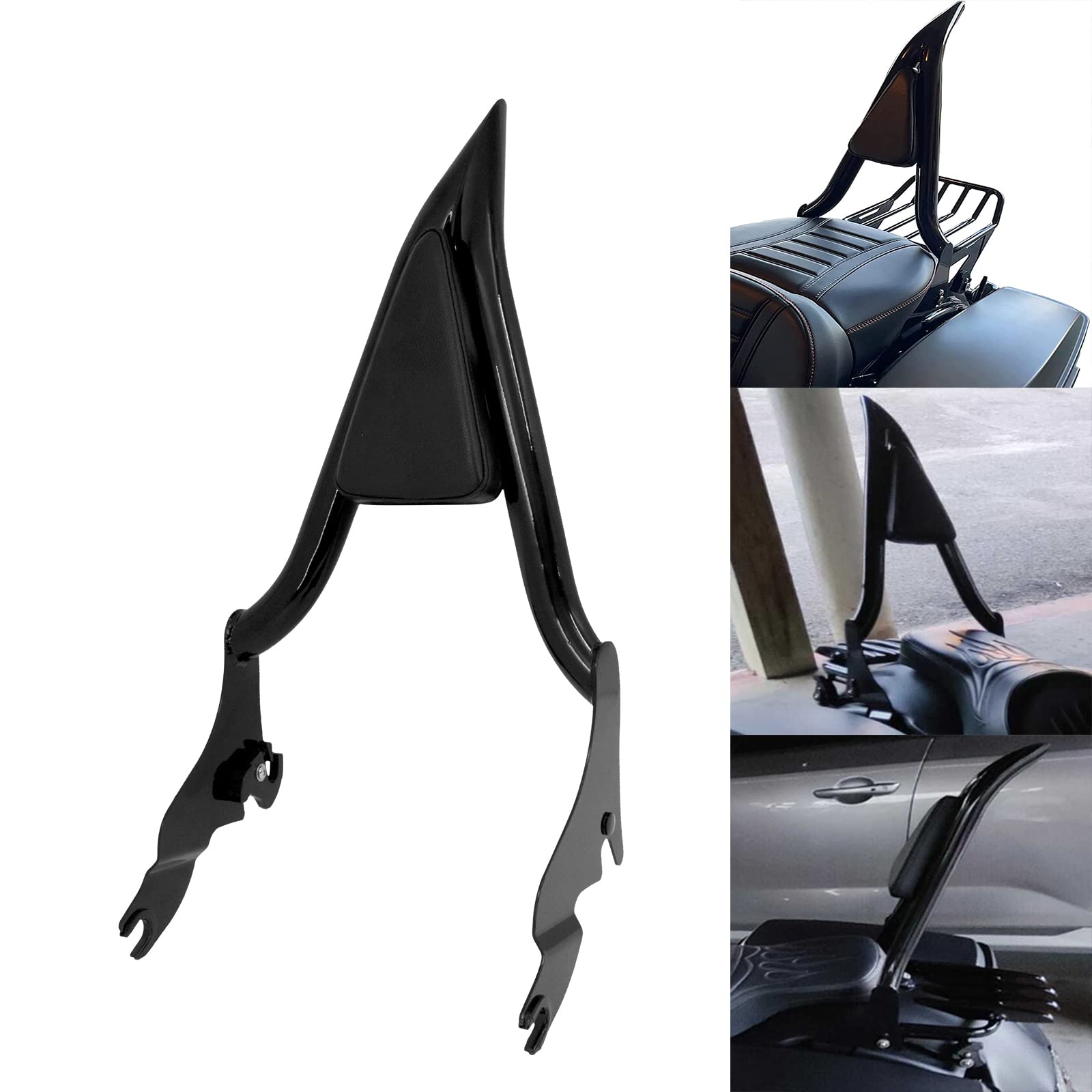 YHMTIVTU オートバイ　背もたれ　ハーレー用 YHMTIVTU オートバイ 背もたれ ハーレー用 バイクのバックレスト