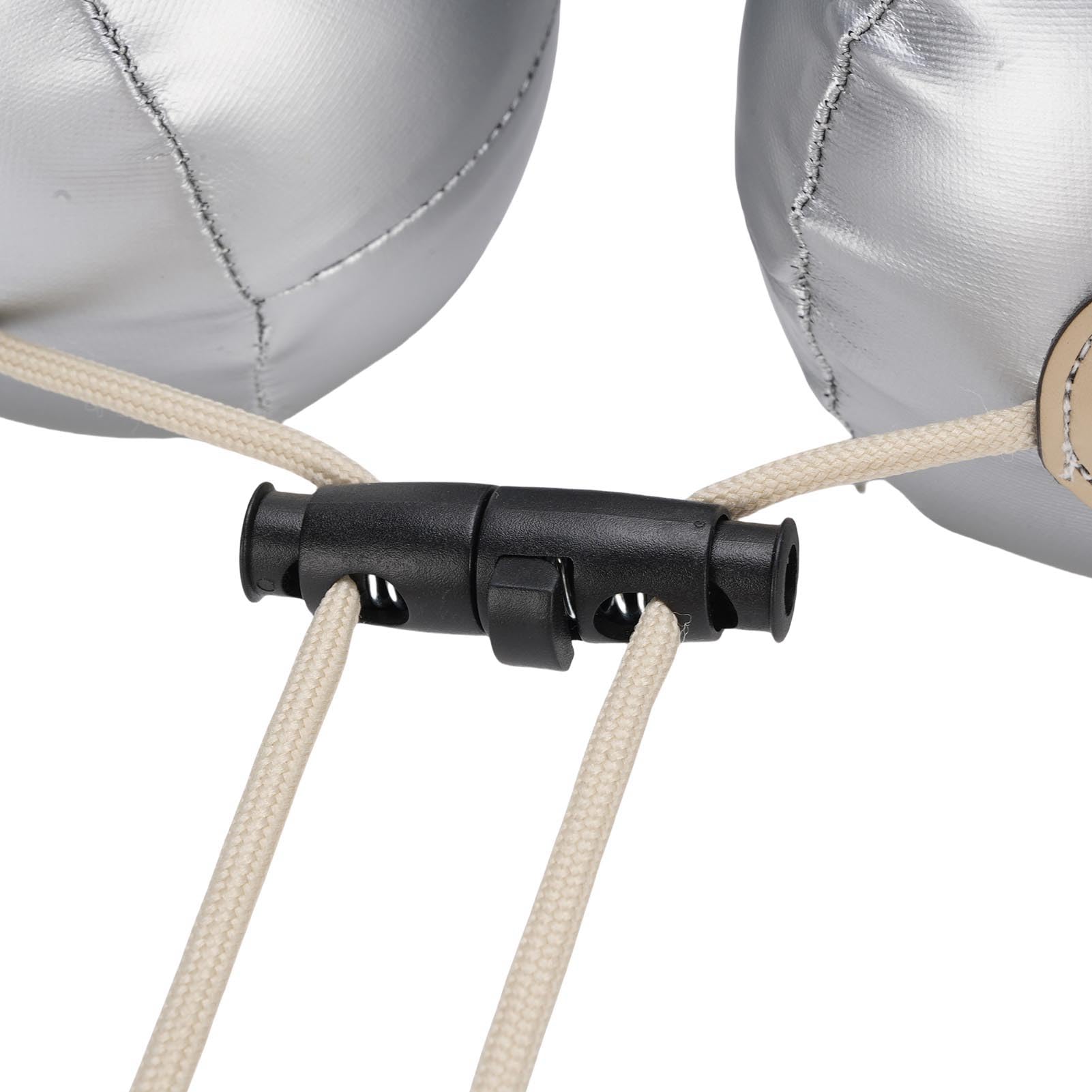 Naroote Reise-Nackenkissen mit Bluetooth 5.2-Headset, U-förmiges Musik-Flugzeugkissen mit Ohrpolstern, Nackenstütz-Flugzeugkissen Zum Schlafen auf Langen Flügen