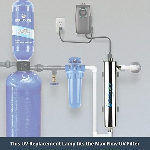 Miniatura 5 de Aquasana Lámpara de repuesto UV para sistemas de filtro de agua para toda la casa Rhino Max Flow - AQ-UV-L420C