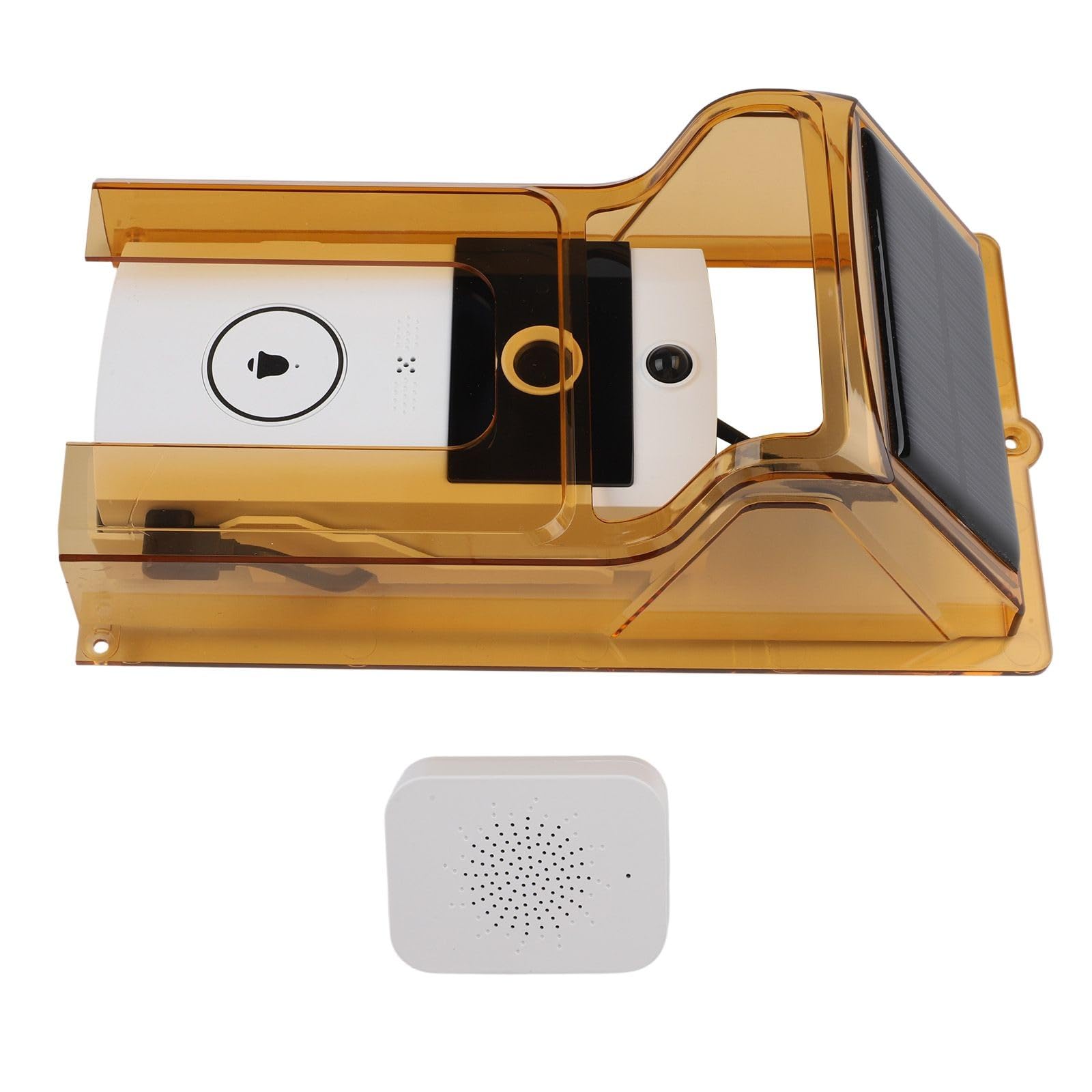Campanello solare con copertura protettiva, citofono 2.4G