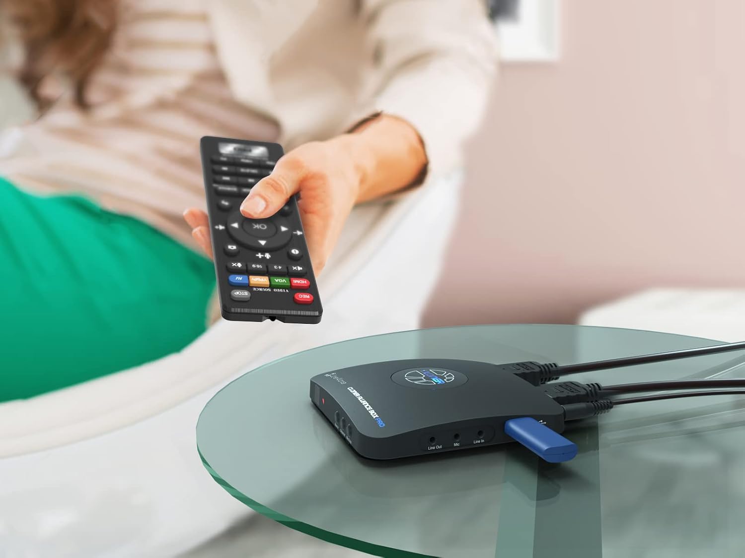 Flash Sale Buy 1 get 1 ClonerAlliance Box Pro, Capture 1080p@60fps HDMI Videos/Games and Play Back Instantly with The Remote Control, Schedule Recording, HDMI/VGA/AV/YPbPr Input. No PC Required.