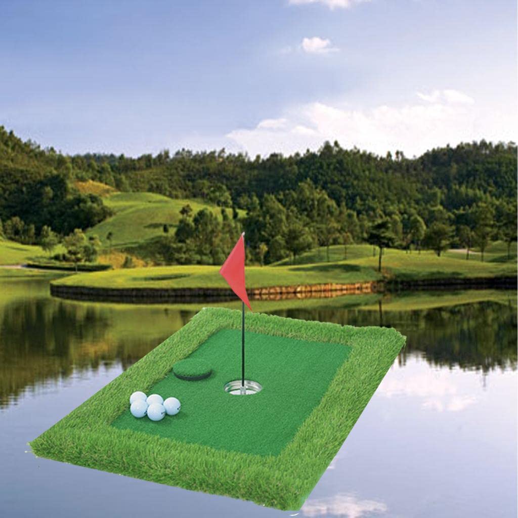 Tappetino Galleggiante per Il Putting da Golf in Giardino, Ideale per Allenarsi su Campi da Gioco Come Laghi, Piscine, Stagni E Sport Acquatici all