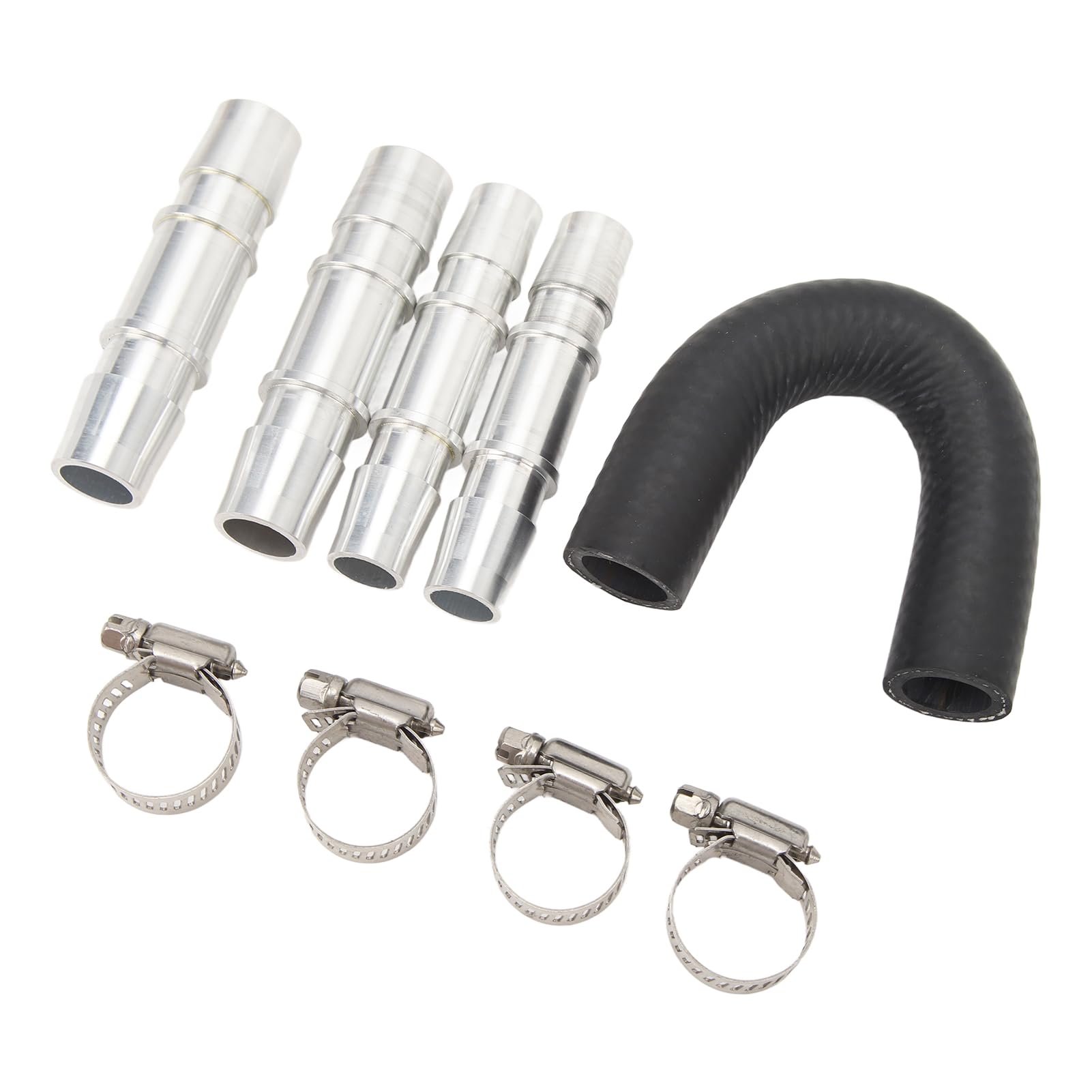 lyrlody Kit di Bypass del Nucleo del Riscaldatore Universale, Costruzione in Alluminio 5/8 Pollici e 3/4 Pollici, Alternativa Affidabile per Riparare il Nucleo del Riscaldatore Che