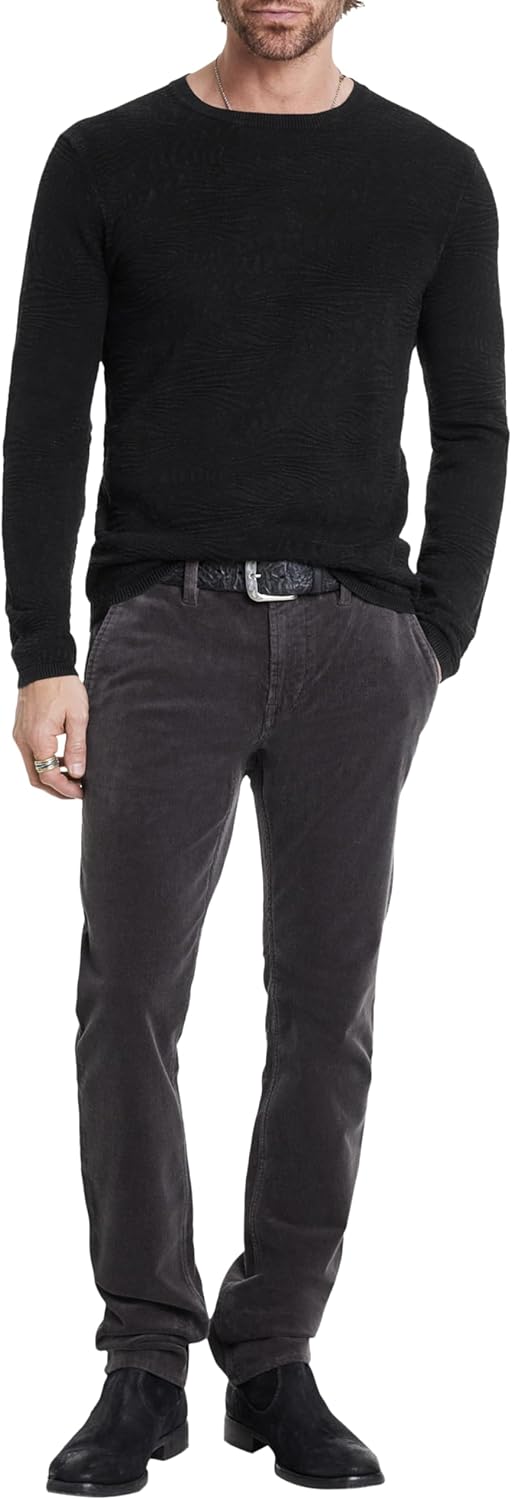 John Varvatos Mens Mercer Long Sleeve Crew - Image 3