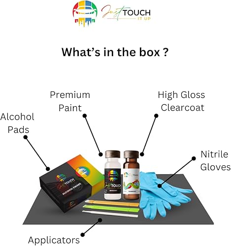 Kit de pintura de retoque de combinación exacta, compatible con Mazda, gris metálico a máquina, código de color 46G.