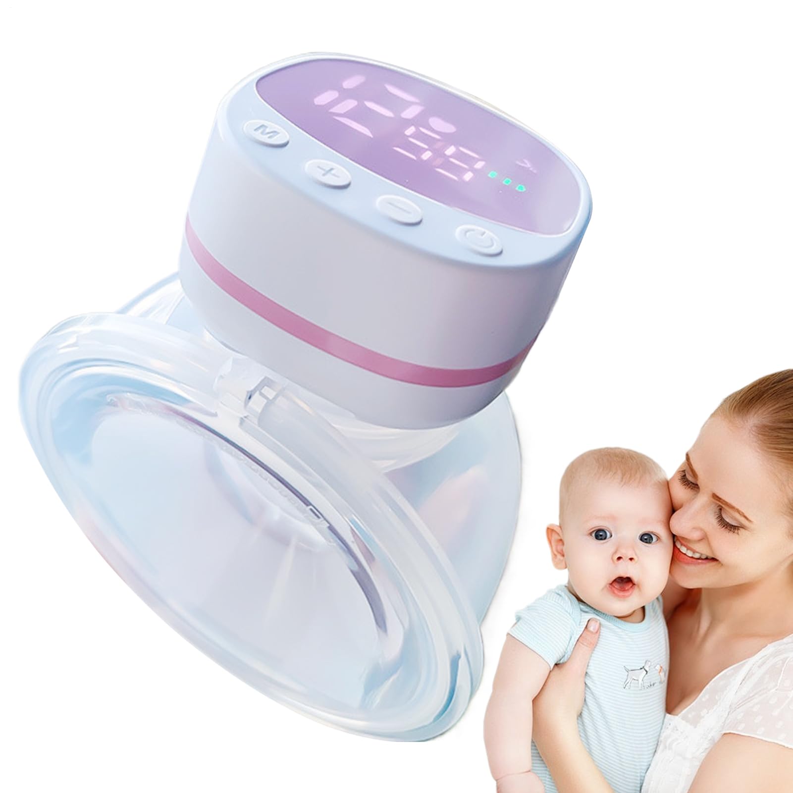 Tire-lait Portable Extracteur De Lait Silencieux Rechargeable Avec Écran