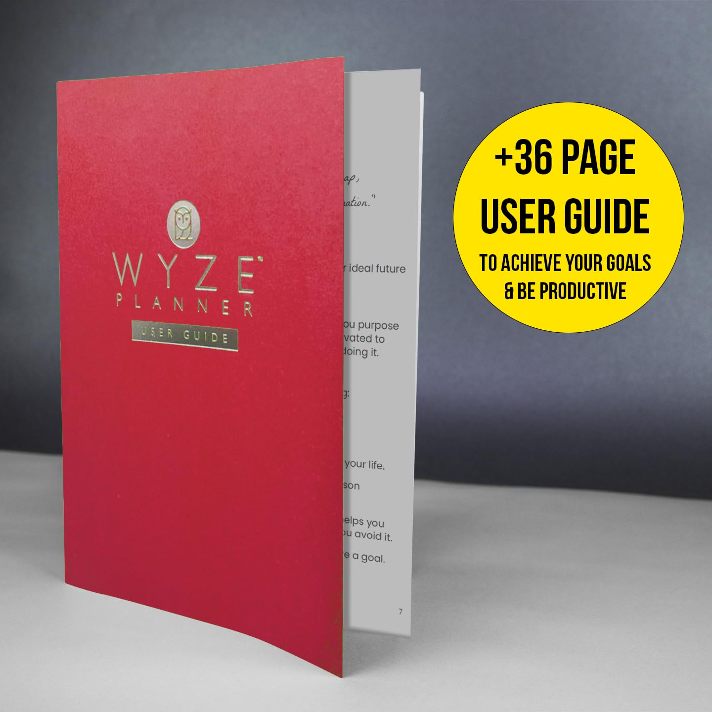 Wyze Planner - Premium Goal Planner per 3 mesi Aumenta la produttività e raggiungi obiettivi personali e aziendali. Agenda giornaliera, settimanale e mensile senza data, formato A5, con calendario