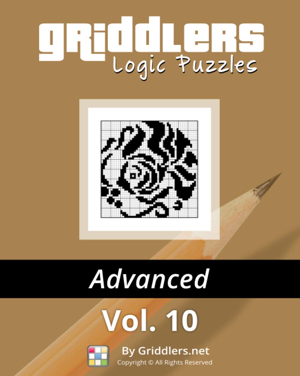 Griddlers Logic Puzzles Advanced Vol. 10