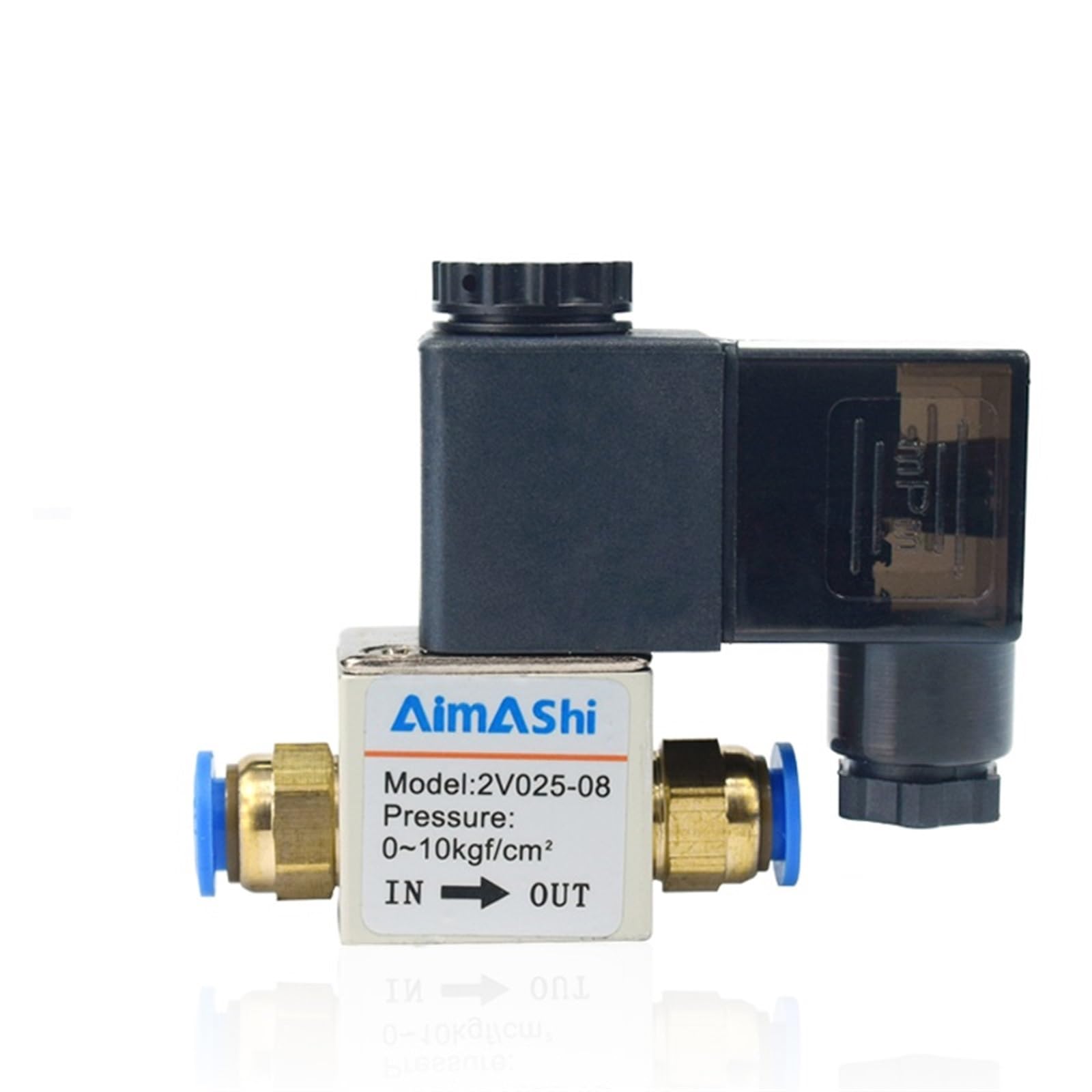 Électrovanne pneumatique 1/4 pour stopper les fuites d'air sur circuit 6mm