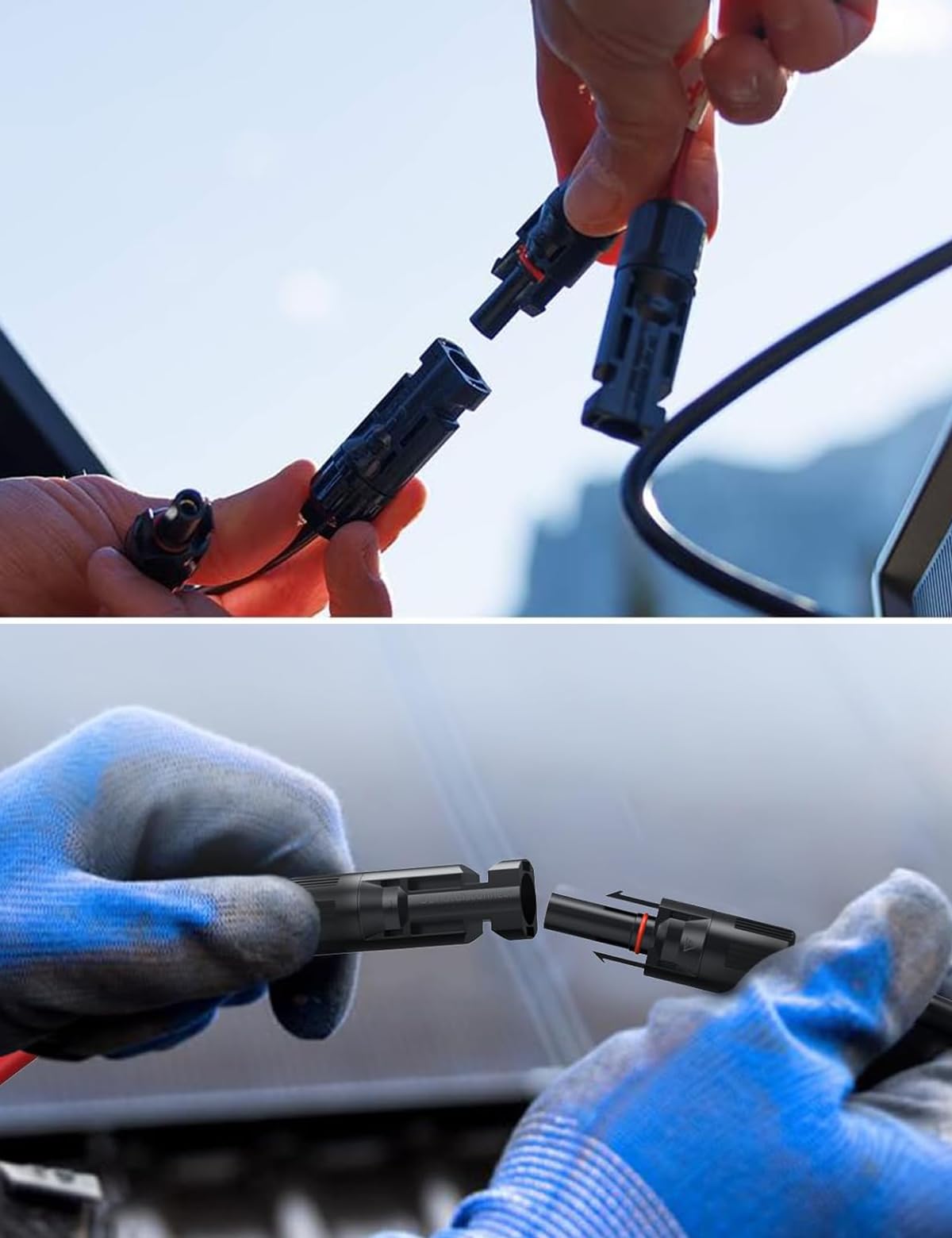 Lonnky Cavo di ricarica solare MC4 a XT60i, 12 AWG, 5 m, connettore del pannello solare a XT60i, cavo adattatore femmina per centrali elettriche portatili RV generatore solare batteria Lipo