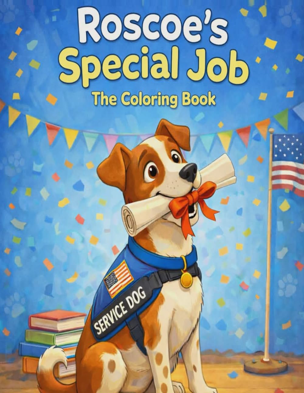 Roscoe's Adventures: Roscoe's Special Job: The Coloring Book