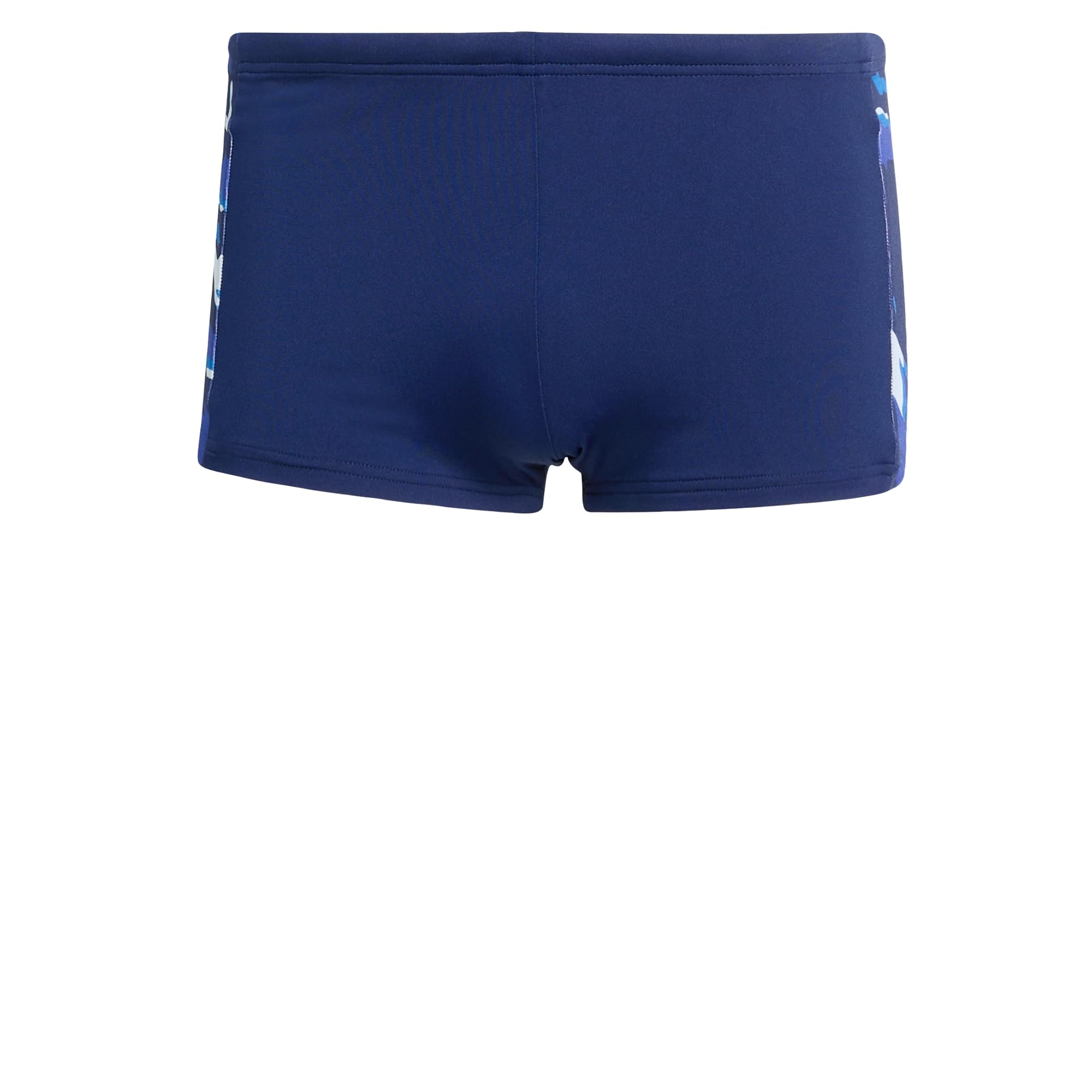 adidas Men's Ripstream Team Graphic Swim Boxers Swimwear, Dark Blue, 34
