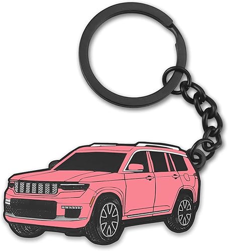 Miniatura 11 de Llavero para Jeep Grand Cherokee, para Jeep Grand Cherokee Accesorios 2011-2022, llavero de metal