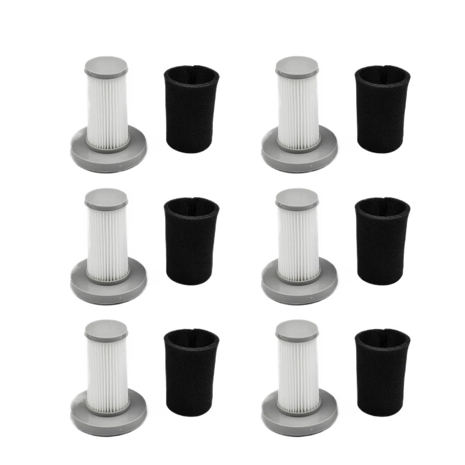 AIHDBCL Replacement Filter For Vacuum Cleaner ，Compatible For Deerma DX700, DX700S(6pcs)
