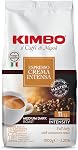 Kimbo Espresso Crema Intensa | Whole Bean Coffee | Medium Dark Roast, Intensity 11/13 | Roasted, Blended and Made in Italy | 1kg / 2.2lb Bag (Pack of 6)