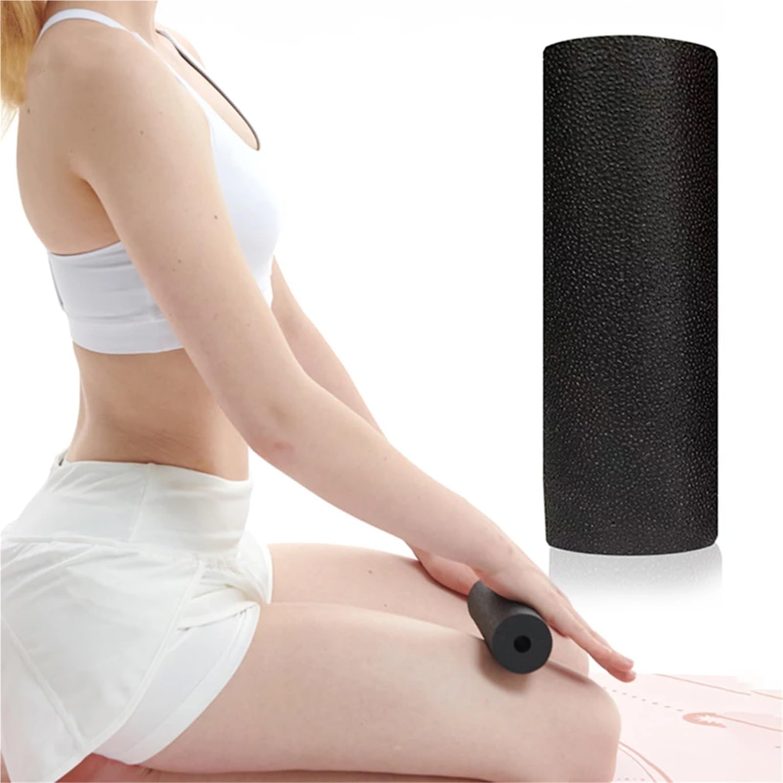 Mini rullo di schiuma colonna massaggio esercizio muscolare cavo EPP for yoga pilates(Color3)