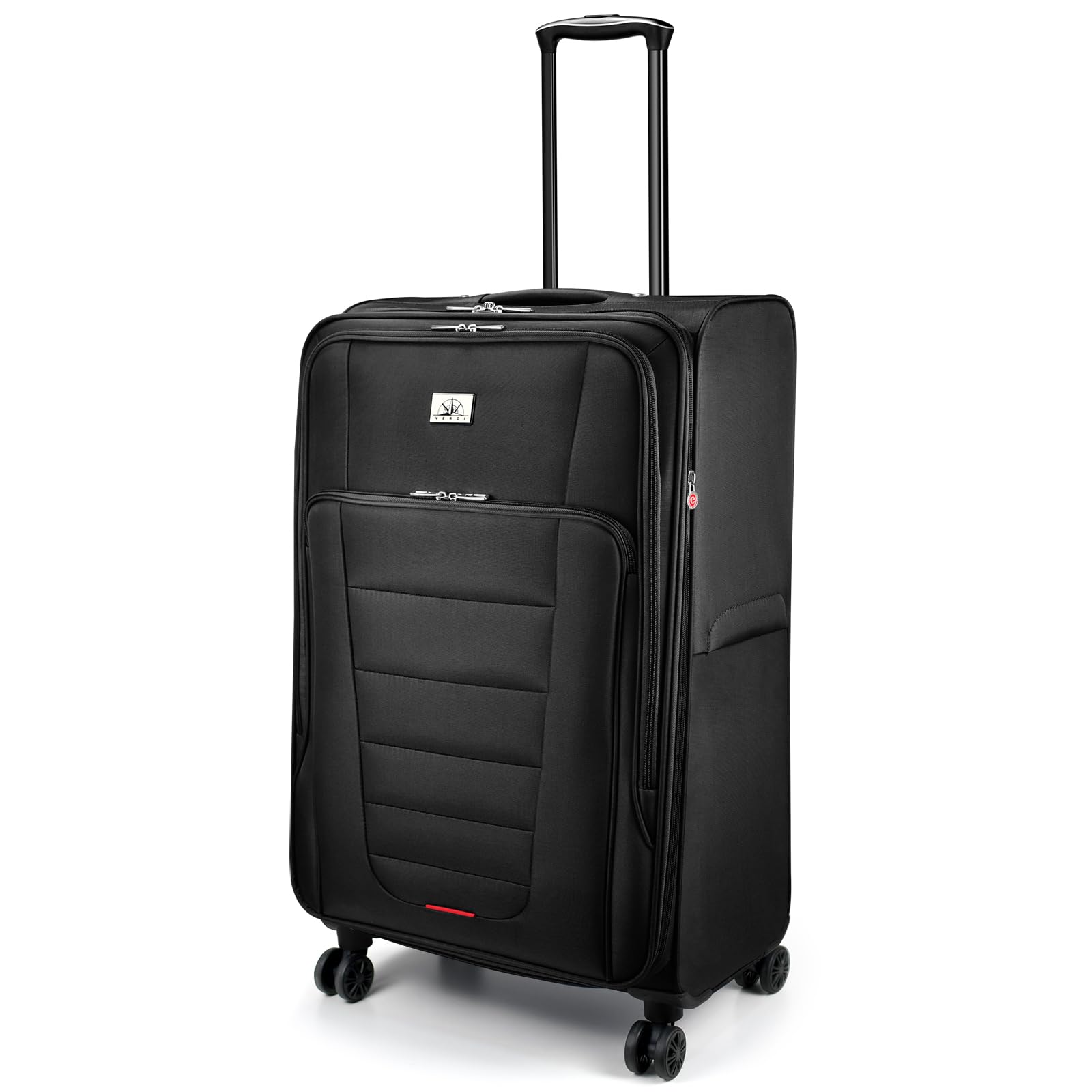 Softside Expandable Luggage with Spinner Wheels Lightweight Travel Suitcase